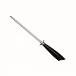 Pila pentru ascutit cutite Azza, Tescoma, 20 cm, inox/plastic, negru