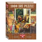 Puzzle lemn Summer Shade-Sandy Lynam Clough, 1000 piese