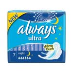 Absorbante Always Ultra Night, 7 buc