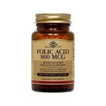 Acid Folic 800 mcg Solgar, 100 comprimate
