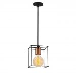 Lustra Selimiye N-1172, Noor, 15 x 109 cm, 1 x E27, 100W, negru