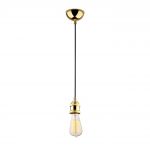 Lustra Kabluni MR - 907, Opviq, 6 x 102 cm, 1 x E27, 40W, auriu