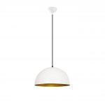 Lustra Sivani MR - 718, Opviq, 40 x 116 cm, 1 x E27, 40W, alb/auriu
