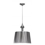 Lustra Gillenia, Candellux, 35 x 120 cm, 1 x E27, 60W, argintiu