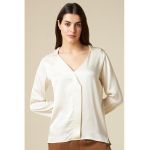 Bluza cu aspect satinat