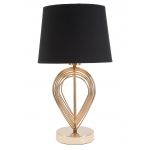 Lampa de masa Maxt, Mauro Ferretti, 1 x E27, 40W, fier/poliester, negru/auriu