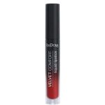Ruj de Buze Lichid - Velvet Comfort Liquid Lipstick Isadora 4 ml, nuanta 66 Ravish Red