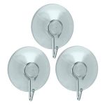 Agatatori cuier cu ventuza, set 3 bucati - Maxdeco
