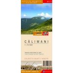 Muntii Calimani - Harta de drumetie - Muntii nostri, editura Schubert &amp; Franzke
