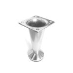 Picior metalic Ayak pentru mobilier H:80 mm, finisaj crom lucios - Maxdeco
