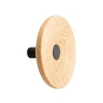 Agatatoare cuier Zoot, finisaj negru mat cu stejar natur, D:120 mm - Viefe