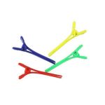 Clipsuri colorate păr 4,5 cm, 100 buc