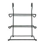 Suport pentru 3 sticle, negru - Maxdeco