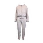 Trening dama Univers Fashion, catifelat, bej, S