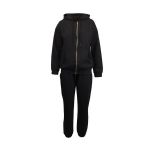 Trening dama Univers Fashion, culoare neagra, 2 piese, S