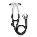 Stetoscop Little Doctor LD Cardio, profesional, 3 seturi de olive auriculare, o diafragma de schimb, placuta de identificare, Negru/inox