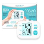 Tensiometru electronic de brat VITAMMY Cosmo, detectare aritmie, memorare 2 utilizatori, manseta 22-32 cm, Alb