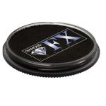 Vopsea pentru față sau corp, Diamond FX Negru Mat, 30 g