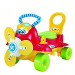 Antemergator 2 in 1 pentru copii Slipping Airplane Red