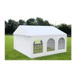 Cort Evenimente Professional XXL, PVC ignifug alb, 5x6 m - Corturi24