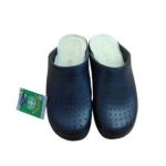 Saboti medicali barbati, Sanital Light, Piele naturala Italia, Bleumarin, 40