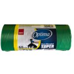 Saci Menajeri Verzi - Sano Optima Super, 60 l, 15 buc