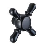 Agatatoare cuier Tap, finisaj negru mat, D:60 mm