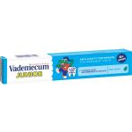Pasta de Dinti cu Aroma de Menta pentru Copii peste 6 Ani - Vademecum Laboratoires Junior + 6 Years Anti-Cavity ToothPaste for Permanent Teeth Mint Taste, 75 ml