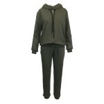 Trening dama Univers Fashion, 2 piese, culoare kaki, M
