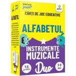 Afabetul. instrumente muzicale - carti de joc educative, editura Gama