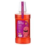 Apa de Gura cu Aroma pe Capsuni pentru Copii 3+ Ecodenta, 250 ml