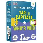 Tari si capitale. Who&#039;s Who. Carti de joc educative, editura Gama