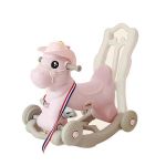Calut Balansoar pentru fetite Micul Cowboy 2 in 1