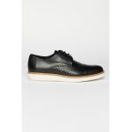 Pantofi derby din piele cu aspect texturat