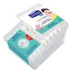 Betisoare de Urechi Biodegradabile pentru Copii - Septona Baby Calm&#039;n&#039;Care Biodegradable Safety Cotton Buds 100 Cotton, 50 buc/ cutie