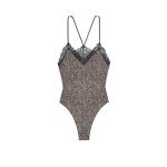 Body Suit, Victoria&#039;s Secret, Mini Leopard, Marime S