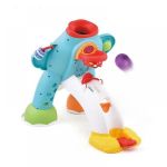 Centru de activitati elefant cu bile, cos, sortator, sunete si lumini Bebeking