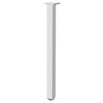 Picior pentru masa din aluminiu, cu profil patrat 46x46 mm, finisaj aluminiu, H710 - Maxdeco