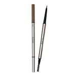 Creion pentru sprancene Meis Cosmetics double-pen Natural eyebrow pen, light brown, 0.1 g