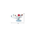 Joc educativ si creativ 3D, de pictura - Sistemul Solar,7Toys.ro