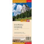 Muntii Giurgeu - Hasmas. Harta de drumetie - Muntii nostri, editura Schubert &amp; Franzke