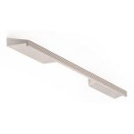 Maner pentru mobila Rail, finisaj otel inoxidabil, L 280 mm