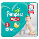 Scutece-Chilotel - Pampers Pants Active Baby, marimea 3 (6-11 kg), 29 buc