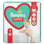 Scutece-Chilotel - Pampers Pants Active Baby, marimea 4 (9-15 kg), 25 buc