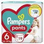 Scutece-Chilotel - Pampers Pants Active Baby, marimea 6 (14-19 kg), 19 buc