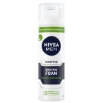 Spuma de Ras pentru Piele Sensibila - Nivea Men Sensitive Shaving Foam, 200 ml