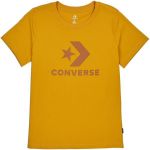 Tricou femei Converse Center Front Logo 10018569-703, S, Maro