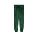 Pantaloni dama, Victoria&#039;s Secret, Velour Jogger, Verde, M INTL