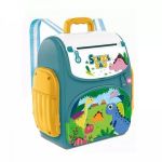 Pusculita-rucsac pentru copii dinozaur multicolor Bebeking