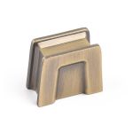 Buton pentru mobila Aron, finisaj alama antichizata periata CB, 16 mm